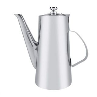 Samfox Teekanne, 2L eingedickte Edelstahl Teekanne Tee Kaffee Wasserkocher für Home Restaurant(#2)
