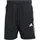 Fußballshorts Herren Schwarz/Weiß XXL