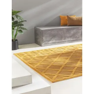 benuta nest Bonte Outdoor-Teppich 160 x 230 cm Gelb