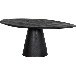 Woood Posture Schwarz Mangoholz 120 x 47 x 80 cm