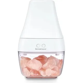 Silvercrest Ultraschall Aroma Diffuser Beleuchtung Salzkristall Luftbefeuchter