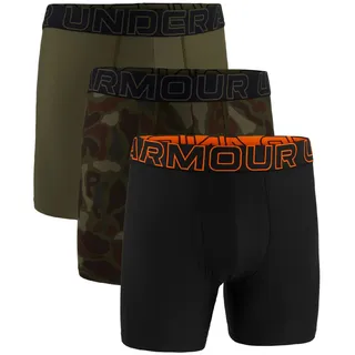 Herren-Boxershorts Under Armour Perf Tech Nov 6in Größe: S /  dunkelgrün