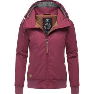Ragwear Damen, warme Winterjacke mit abnehmbarer Kapuze Jotty Winter Intl Wine25 Gr. XS - XS