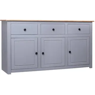 vidaXL Sideboard 135 x 80 x 40 cm Grau