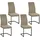 Cord beige 4 Stk.