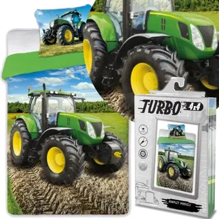 MCU Traktor Mehrfarbig 140 x 200 cm + 70 x 90 cm