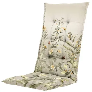 Madison Hochlehner-Auflage 123 x 50 cm Polyester Beige Natural