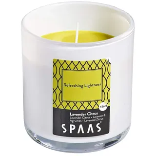 Spaas Duftkerze im Glas mit Aluminium Deckel, ± 56 Stunden - Refreshing Lightness