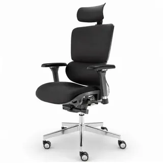 clouvou MasterSeat Ergonomisch Schwarz