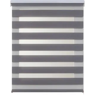 STORESDECO Doppelrollo 250 x 160 cm grau