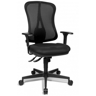 TOPSTAR Drehstuhl Profi Bürostuhl HEAD POINT SY Stoff mit Armlehnen (1 St), Schreibtischstuhl ergonomisch schwarz
