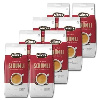 Minges KG Minges Schümli Café Crème Kaffeebohnen, Preis inklusive Kaffeesteuer