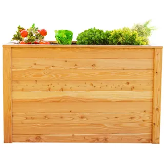 Westmann Hochbeet Klassik 130 130 x 65 x 84 cm Natur