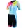 Damen Trisuit blau/gelb/rosa L
