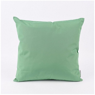 SCHÖNER LEBEN. Dekokissen Outdoor Kissen St. Tropez einfarbig grün 47x47cm grün