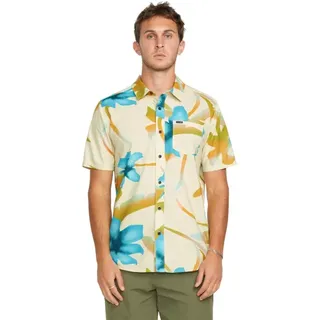 VOLCOM TRACERS FLORAL Hemd 2025 light beige - M