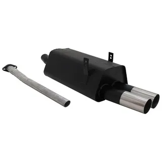 Novus Sportauspuff Gruppe N 2x76mm