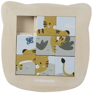 Vertbaudet Kinder Puzzle TANSANIA aus Holz FSC® Natur