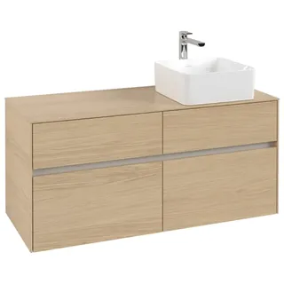 Villeroy & Boch Collaro Waschbeckenunterschrank 120 x 55 cm Nordic Oak