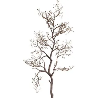 Kunstzweig Pfefferberrenzweig Zweig, Botanic-Haus, Höhe 115 cm braun