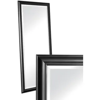 dasmöbelwerk Wandspiegel 80 x 180 cm Schwarz