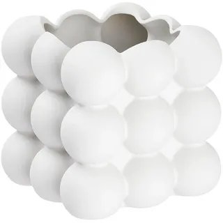 Butlers Blumentopf, Weiß, Keramik, 12 cm, Dekoration, Blumen & Zubehör, Übertöpfe