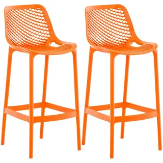 CLP Barhocker Air 2er Set orange