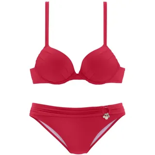 s.Oliver Push-Up-Bikini Damen rot 36 Cup C