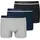 95/5 Shorts Organic Cotton Webgummiband mehrfarbig S 3er Pack