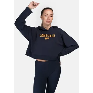 Lonsdale Queenscliff Hoodie Blau/Orange S