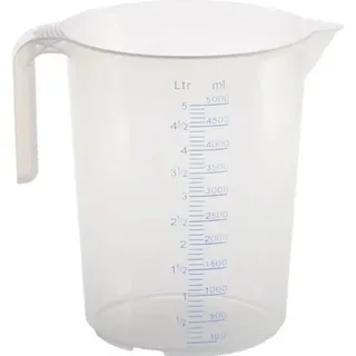 Hünersdorff Messkanne 5000 ml Polypropylen Transparent 939500