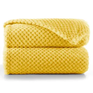 restilo Kuscheldecke 150 x 200 cm Gelb