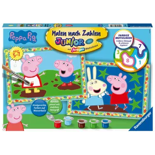 Ravensburger Malen nach Zahlen 28764 Peppa Pig - für Kinder von 5-7 Jahren