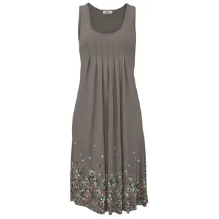 beachtime by lascana Strandkleid Braun Blumen 36