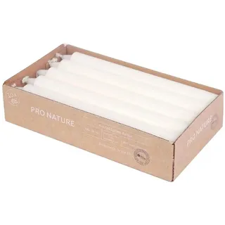 Müller Kerzen ProNature Stabkerzen 20 cm weiß 10 St.
