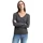 Front Logo Coin Pullover Mit V-ausschnitt Evident Anthracite Melange 3XL