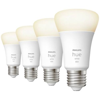 Philips Lighting Hue LED-Leuchtmittel (4er Set) 871951431914100 EEK: F (A - G) Hue White E27 Viererp