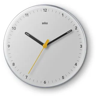 Braun Funk-Wanduhr 23,0 cm BC26W-DCF weiß