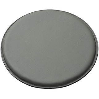 Sitzkissen Leder zement grau, Designer Chiemgau factory, 2.7 cm