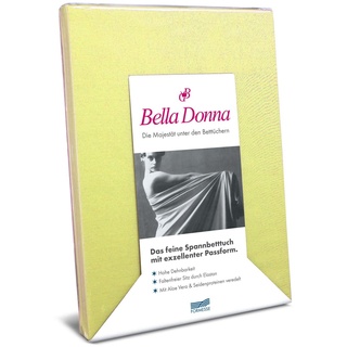 Bella-Donna Bella-Donna Jersey Spannbettlaken, Limettengrün, 180 cm x 200 cm