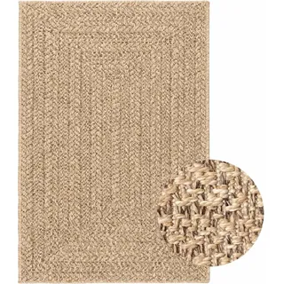 Teppich 120x170 Cm Jute-optik Innen Und Außen
