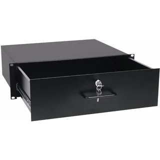 Omnitronic Rackschublade mit Schloss 3HE