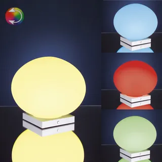 290.30 Paulmann RGB Tischleuchten Table&Desk Living Globe LED Tischleuchte Opal 230V Glas