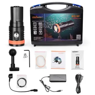 orcatorch technology ltd. OrcaTorch - D910V - neutral Weiß - 5000 Lumen - Foto- und Videolampe