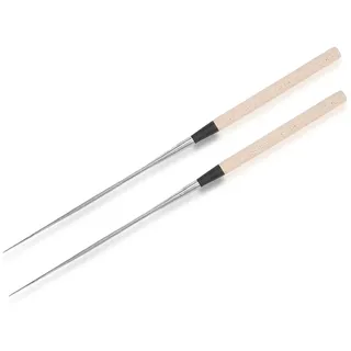Joyzan Lange Kochstäbchen, Sushi Essstäbchen Edelstahl Wiederverwendbar Anti Rutsch Stäbchen Spülmaschinenfest Waschbar Japanische Leichte im Japanischen Stil Reis Gerichte Spaghetti Gebraten Küche