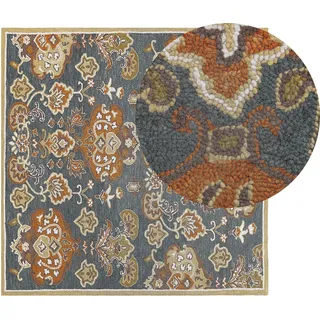 Beliani Beliani, Teppich Wolle Mehrfarbig 200 x 200 cm Kurzflor Umurlu.