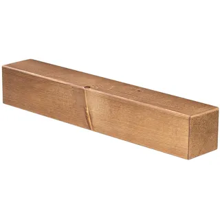 levandeo Wandregal Holz Massiv 60x10cm Eiche Farbig Wandboard Vintage Rustikal Design Natur Regal