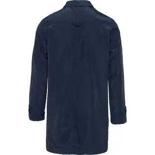 Kariban Herren Trenchcoat Mantel lange Jacke Business-Jacke Outwear, Größe:S, Farbe:Navy Blau - Blau - S