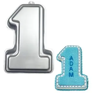 Kuchenform 3D Nummer Eins Aluminiumlegierung Antihaftbeschichtung