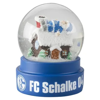 FC Schalke 04 Schneekugel Holzhaus 6,5 cm bunt STK – Bunt